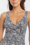 Zurich V neck swimdress