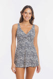 Zurich V neck swimdress