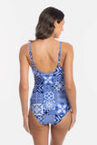Oahu scoop pleated one piece