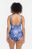 Oahu square neck one piece