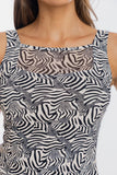 Zurich mastectomy mesh Tankini set