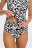 Zurich mastectomy mesh Tankini set