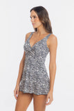 Zurich V neck swimdress
