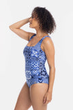 Oahu square neck one piece