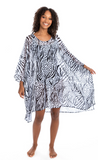 Mara mesh kaftan